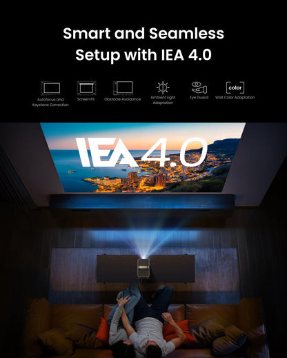 NEBULA Cosmos 4K SE Smart Projector with Dolby Vision & 1800 ANSI Lumens