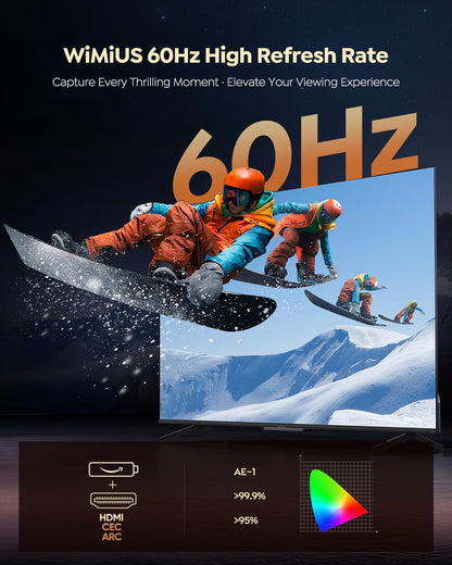 P62 Pro Smart Outdoor Projector with Built-in Apps & Auto Focus