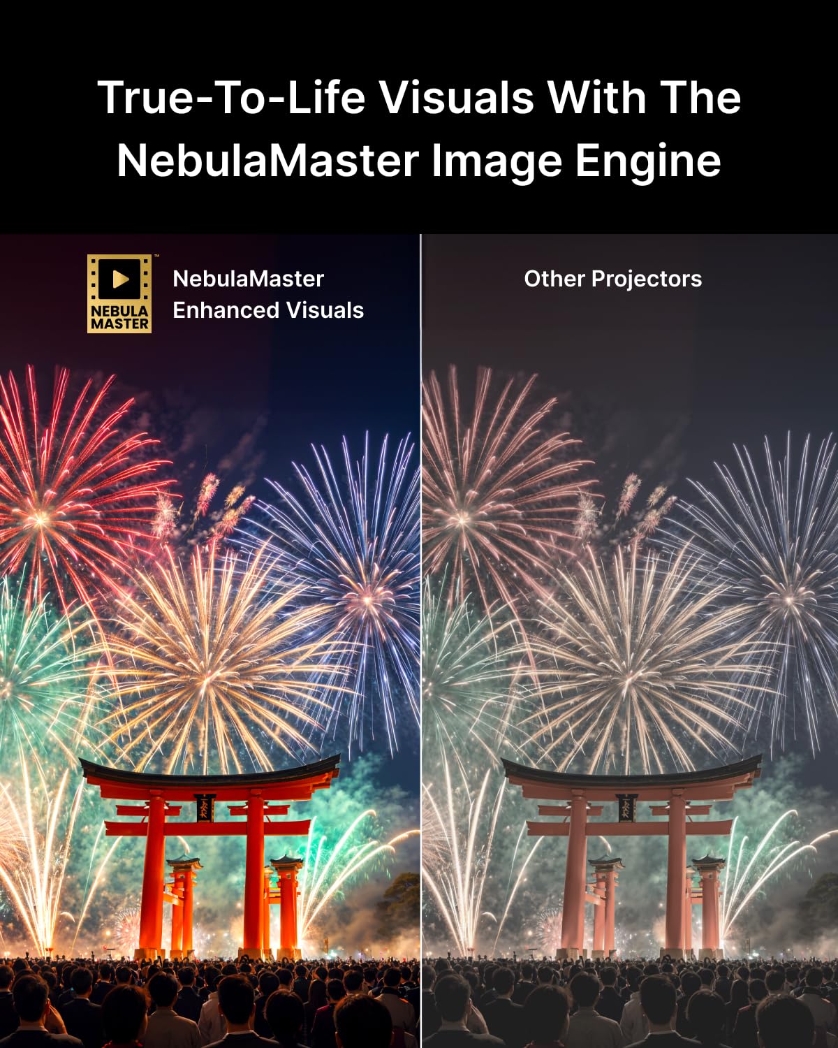 NEBULA Cosmos 4K SE Smart Projector with Dolby Vision & 1800 ANSI Lumens